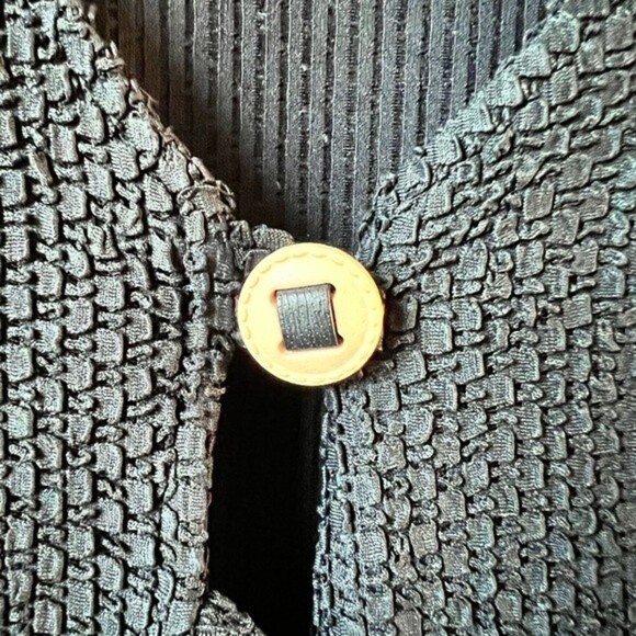 Vintage See through Cropped Button down top - Picture 3 of 9